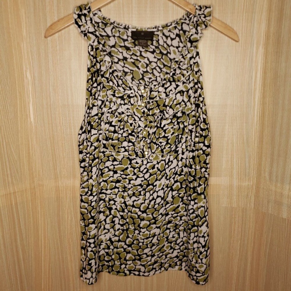 Fenn Wright Manson Sleeveless Abstract Top XL